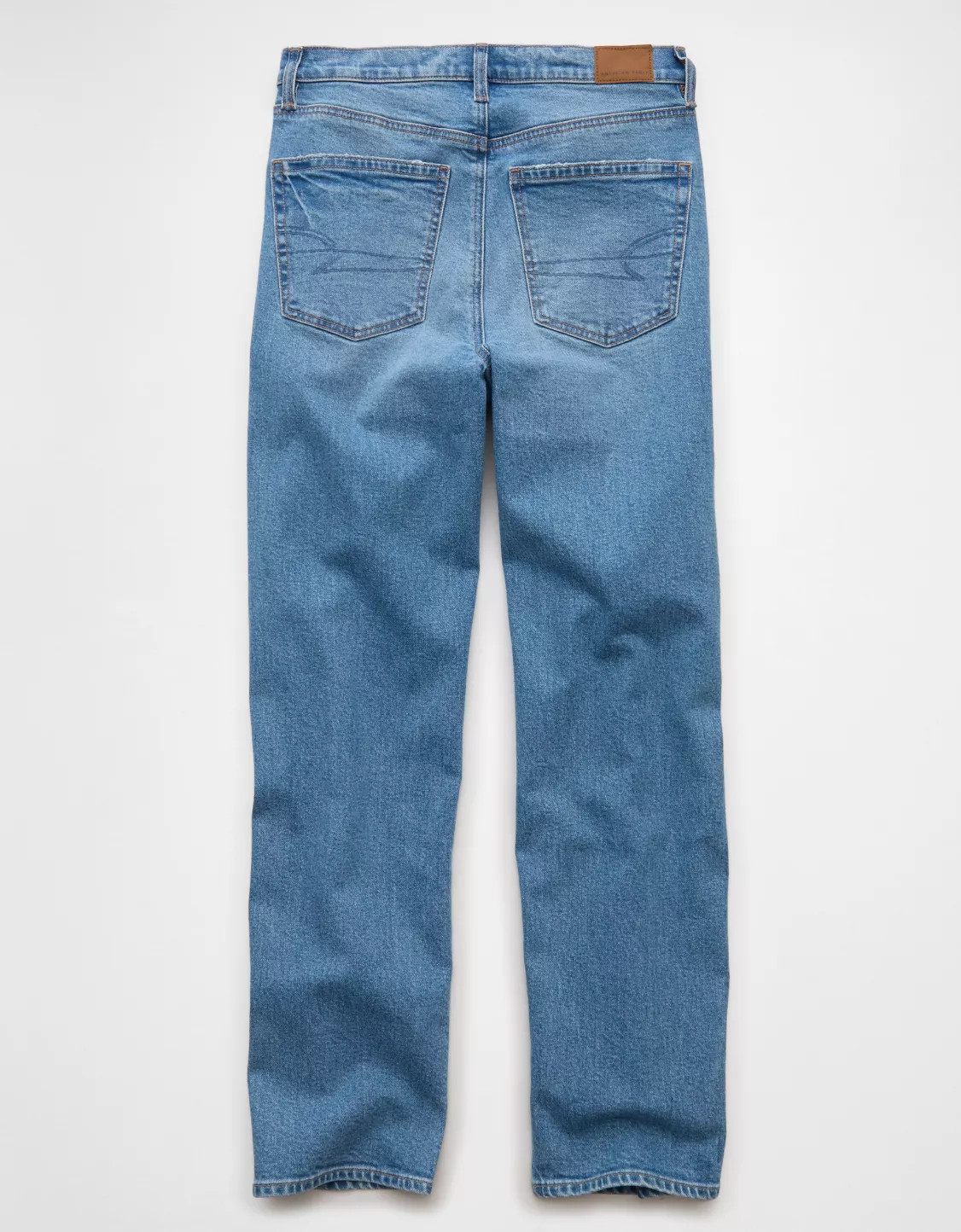 AE Strigid Super High-Waisted Baggy Straight Jean | American Eagle Outfitters (US & CA)