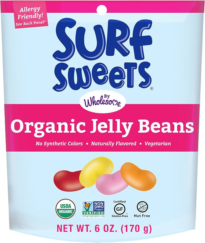 Surf Sweets Organic Jelly Beans, 6 oz | Amazon (US)
