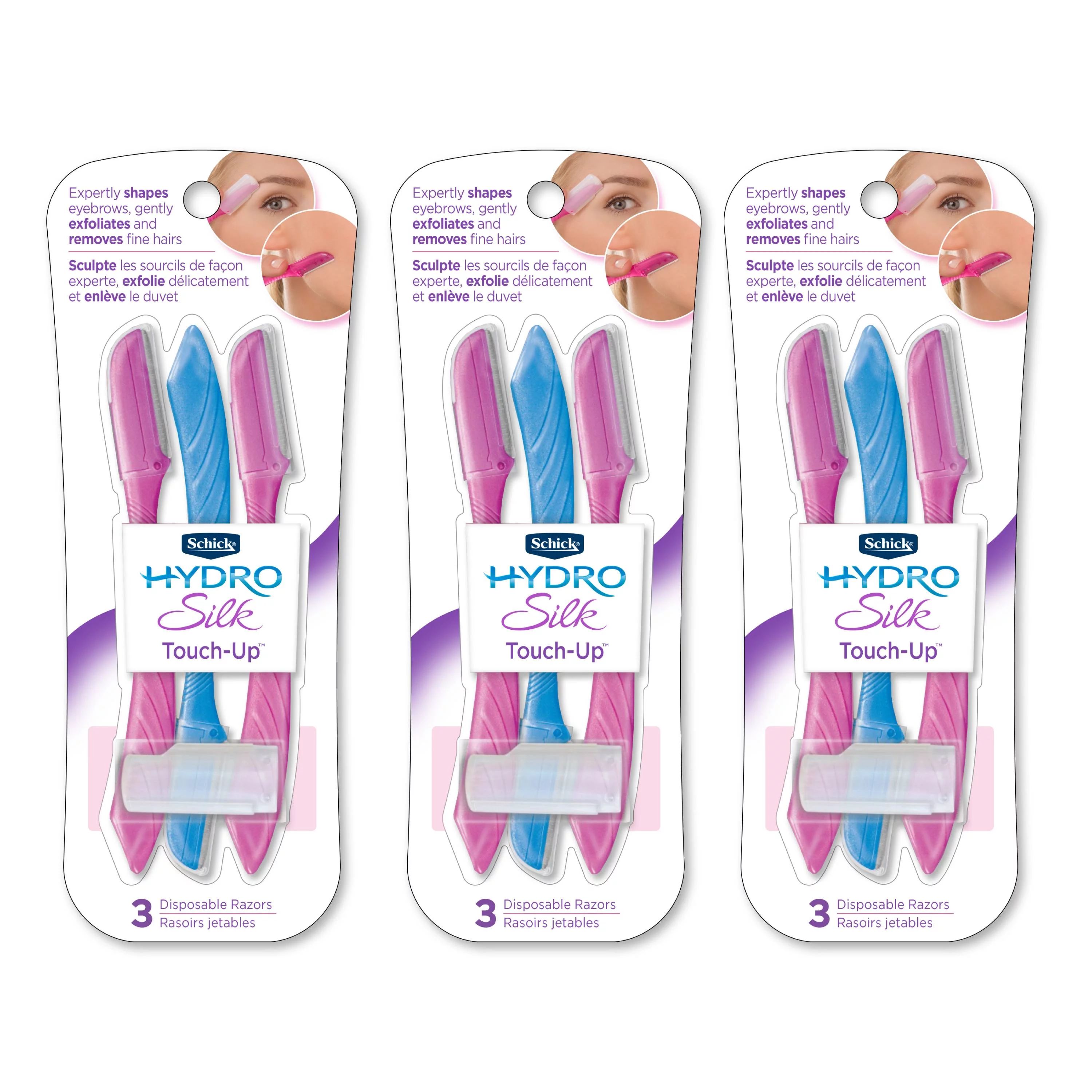 Schick Hydro Silk Touch-up Multipurpose Exfoliating Face Razor and Eyebrow Shaper with Precision ... | Walmart (US)