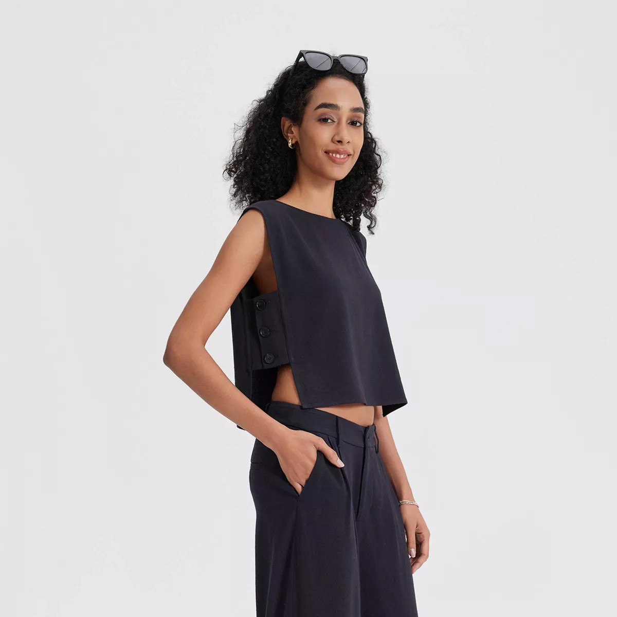 Women's Side Detail Tank Top - A New Day™ | Target