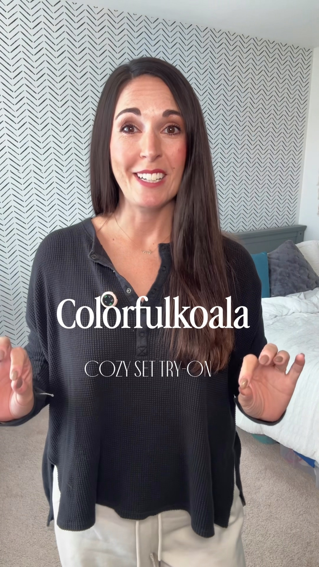 Use code: CH20 at checkout for 20% off!!!I’m in love with my Colorfulkoala set! Did you see the colors I chose and the thumb holes too!!!
Soft girl season, activated 💕 Colorfulkoala nailed the fit and feel on this set — perfect for coffee runs or cozy weekends.

#LTKStyleTip #LTKFindsUnder50