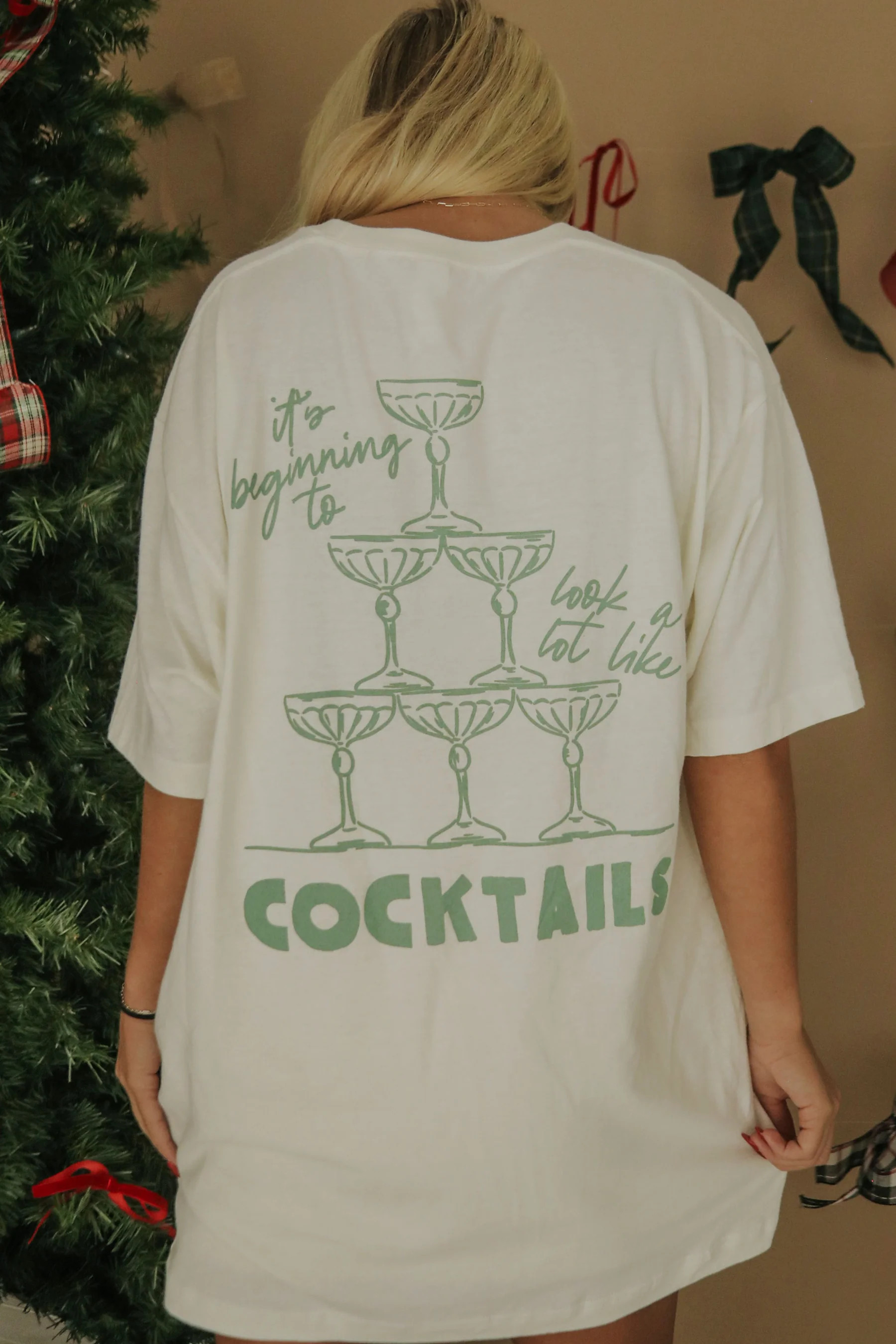 charlie southern: look a lot like cocktails t shirt | RIFFRAFF