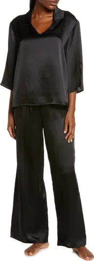 Nordstrom Romantic Washable Silk Pajamas | Nordstrom | Nordstrom