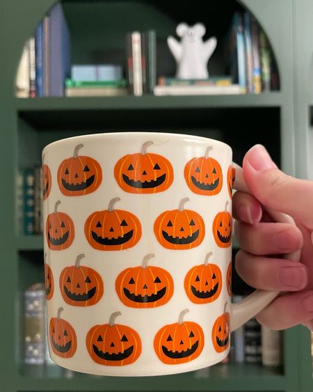 Halloween Jack-o’-lantern mug  

#LTKhome #LTKHalloween