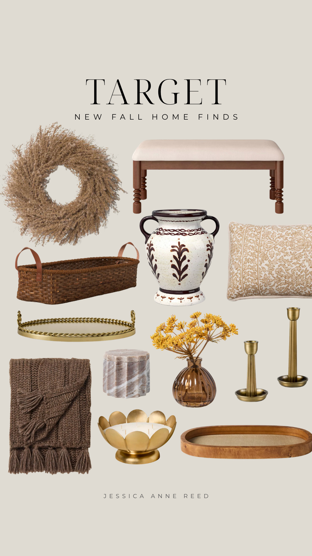 Fall home decor, fall decor, target home finds, studio McGee, neutral home decor, timeless decor, organic modern, home styling tips, home inspo, home styling ideas, home styling inspo, fall decor, Clt blogger, new home finds, fall home finds #LTKSeasonal#LTKHome 

 #LTKSeasonal #LTKHome