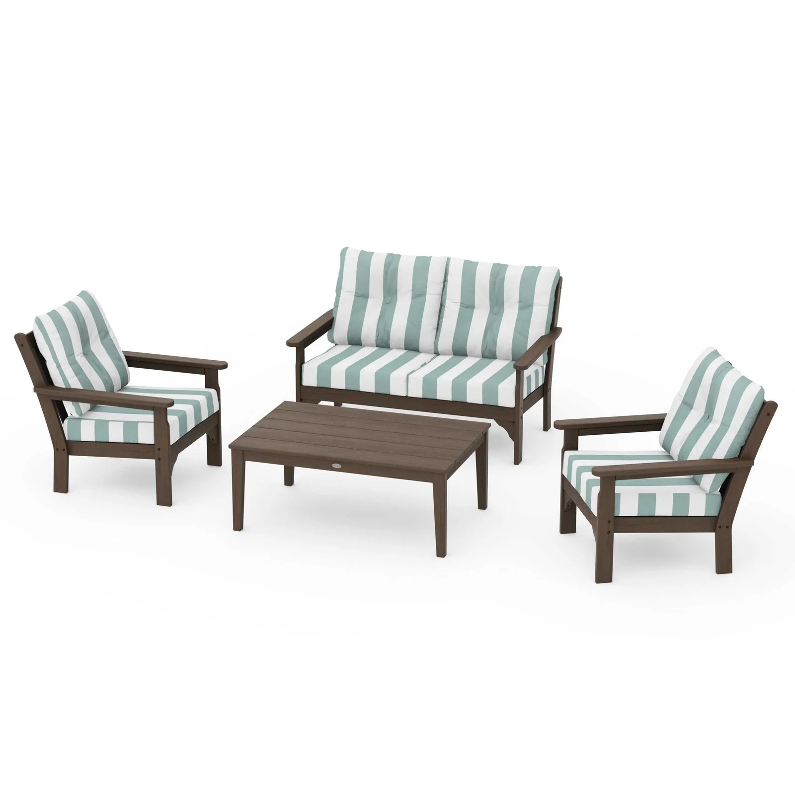 Vineyard 4-Piece Deep Seating Set | POLYWOOD