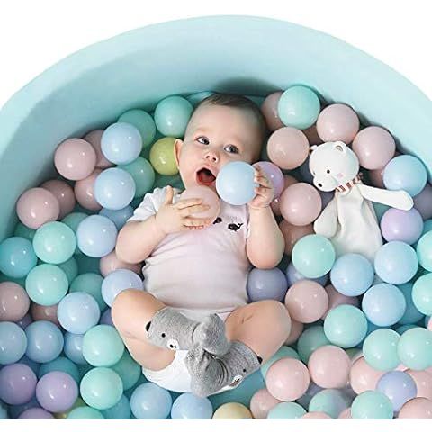 STARBOLO Ball Pit Balls for Kids -100Pcs Macaron Pit Balls Crush Proof Plastic Toy Balls for Todd... | Amazon (US)