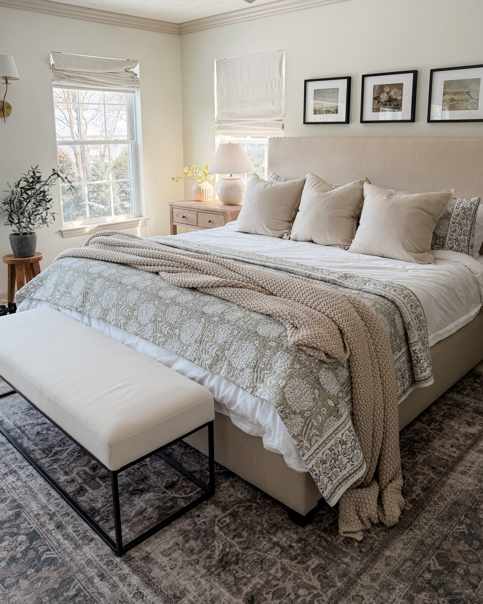 Fresh bedding for a fresh week. ❤️

#LTKHome