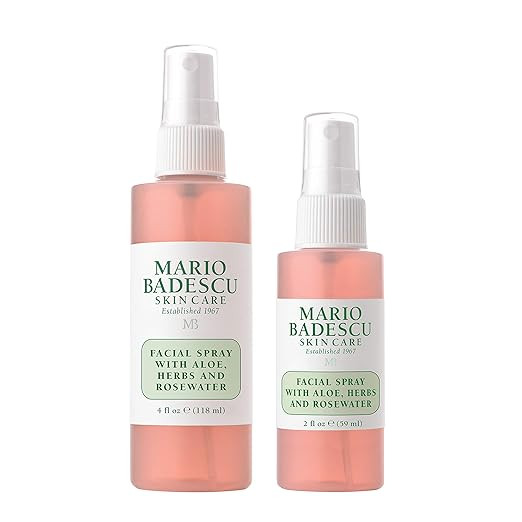 Mario Badescu Facial Spray with Aloe, Herbs and Rose Water for All Skin Types, Face Mist that Hyd... | Amazon (US)