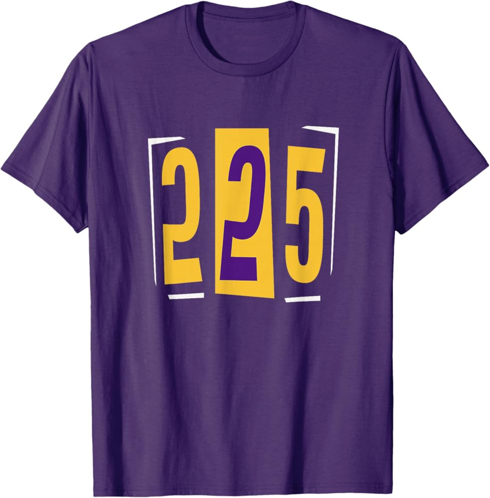 Baton Rouge LA - Louisiana Area Code 225 T-Shirt | Amazon (US)