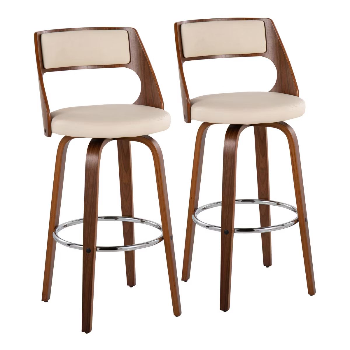 Set of 2 Cecina Upholstered Barstools - Lumisource | Target