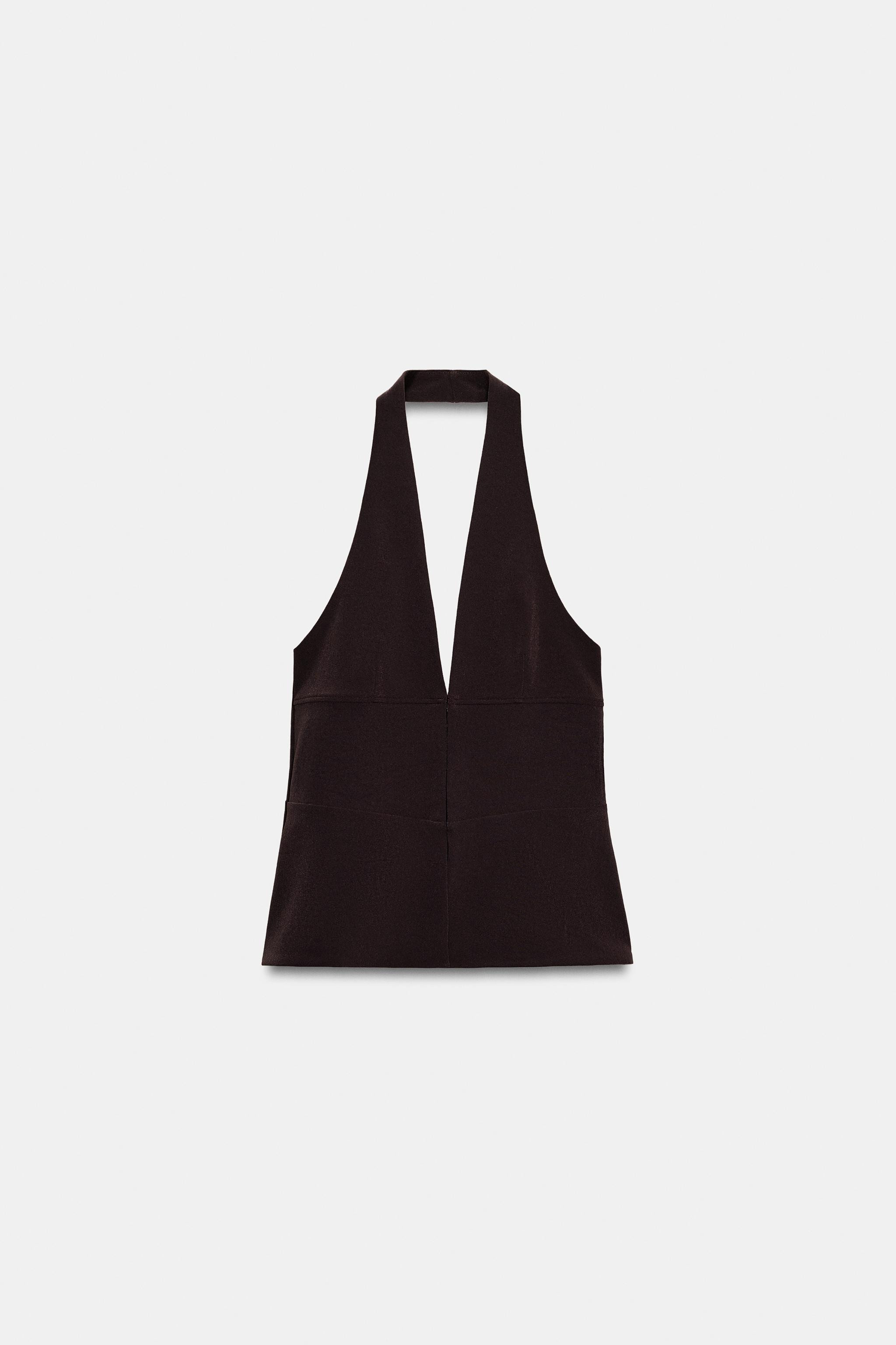 STRETCH HALTER TOP | Zara UK