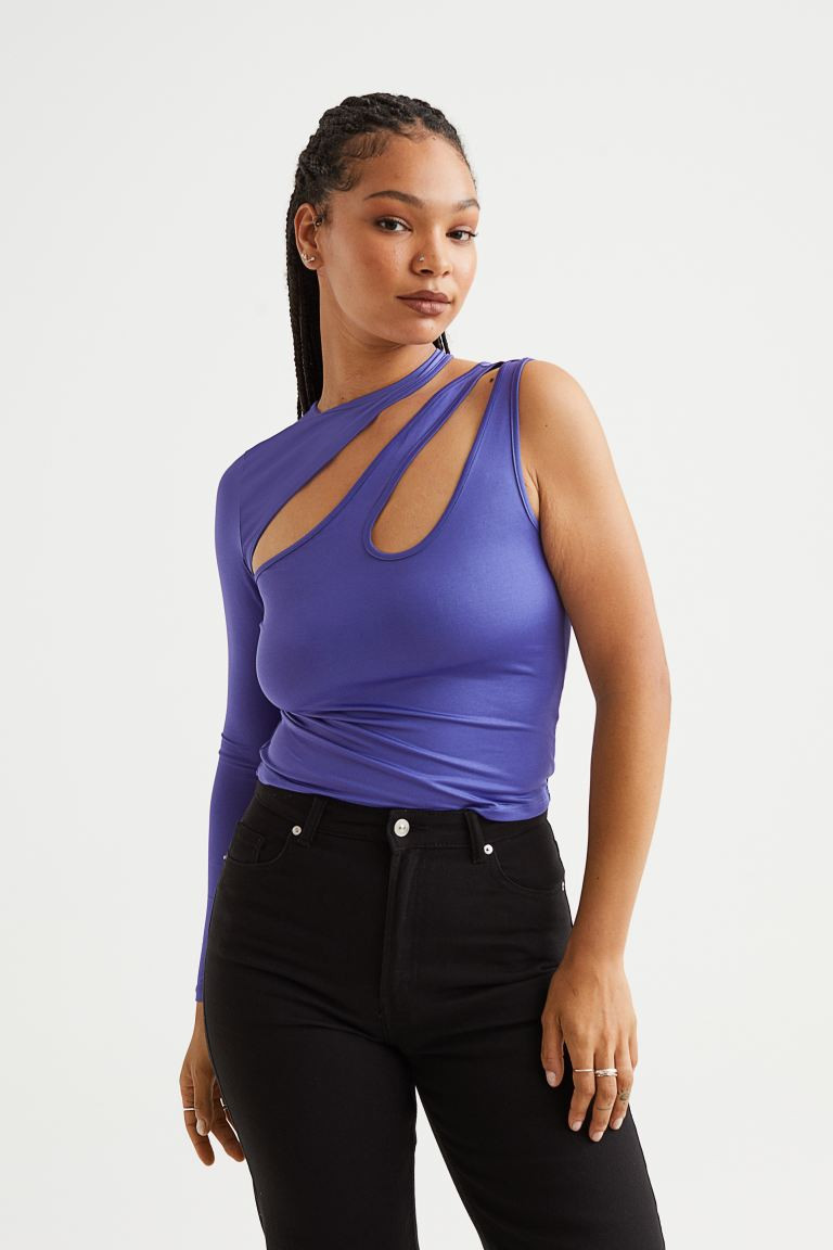 One-shoulder Cut-out Top | H&M (US + CA)