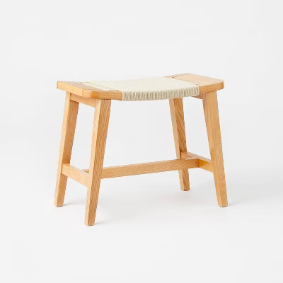 Fillmore Rope Ottoman Natural - Threshold™ designed with Studio McGee | Target
