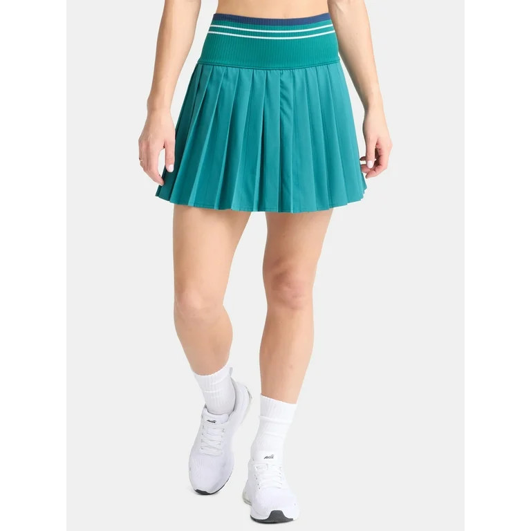 Avia Women's and Women's Plus Active Seamless Pleated Skort, Sizes XS-4X | Walmart (US)