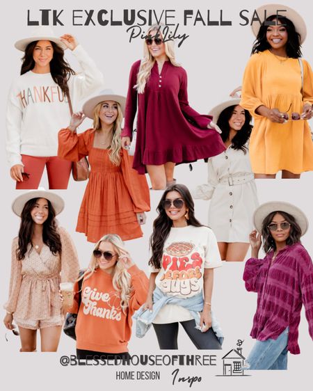 Some of my favorite fall fashion finds are on sale

Fashion outfit / fall romper / fall tshirt / fall dress / pink lily / fashion sale / affordable fashion / gifts for her / knotted headband / velvet top / fall top / Henley dress / sweatshirt / fall sale

#LTKSeasonal #LTKSale #LTKGiftGuide