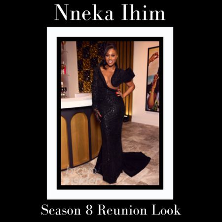 Nneka Ihim’s Season 8 Reunion Look is by Xtra Brides Lagos // Shop Similar 📸 + Info= Bravo TV