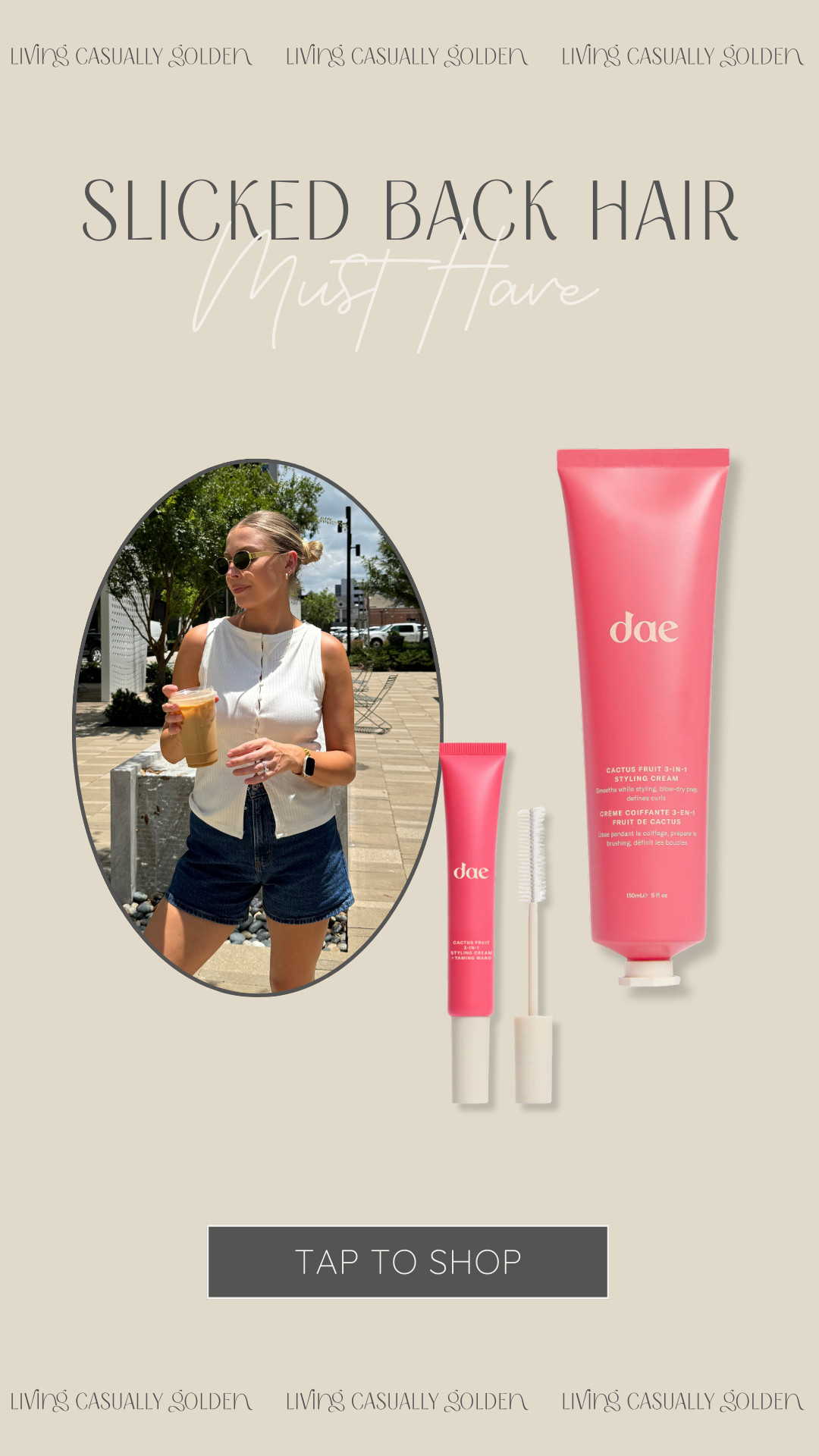 My holy grail for slicked back hairstyles! The Dae styling cream and wand are my favorites for a perfect slicked back bun or ponytail and I love how it doesn't leave your hair crunchy! Perfect time to snag this during the Sephora sale! 

 

#LTKSaleAlert #LTKBeauty