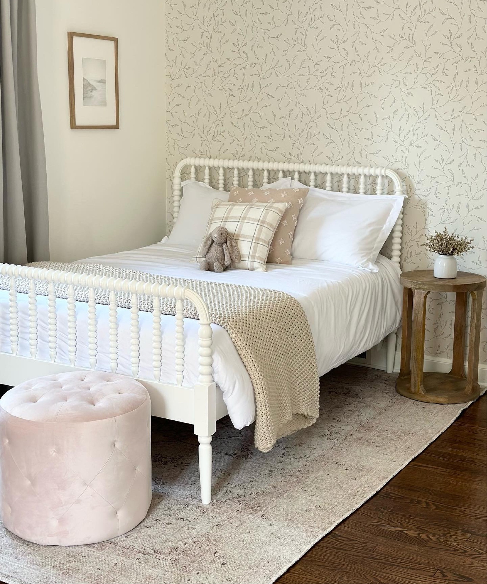 Toddler room, toddler girl bedroom, Jenny Lind bed, girlie room, target bedroom, kids bedroom, neutral girls room, bedroom inspiration, bedroom wallpaper

#LTKhome #LTKsalealert #LTKkids