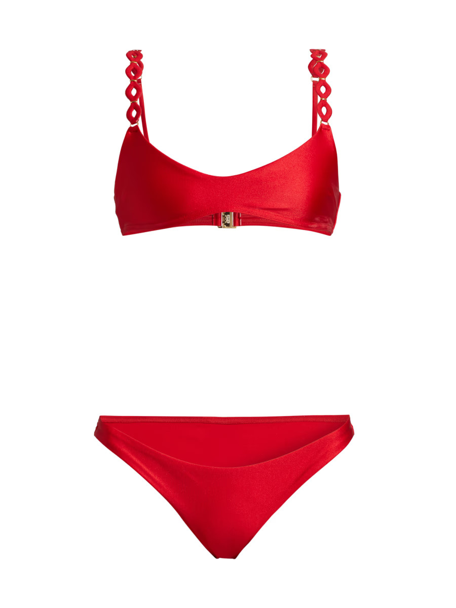 Everley Diamond Trim Bikini | Saks Fifth Avenue