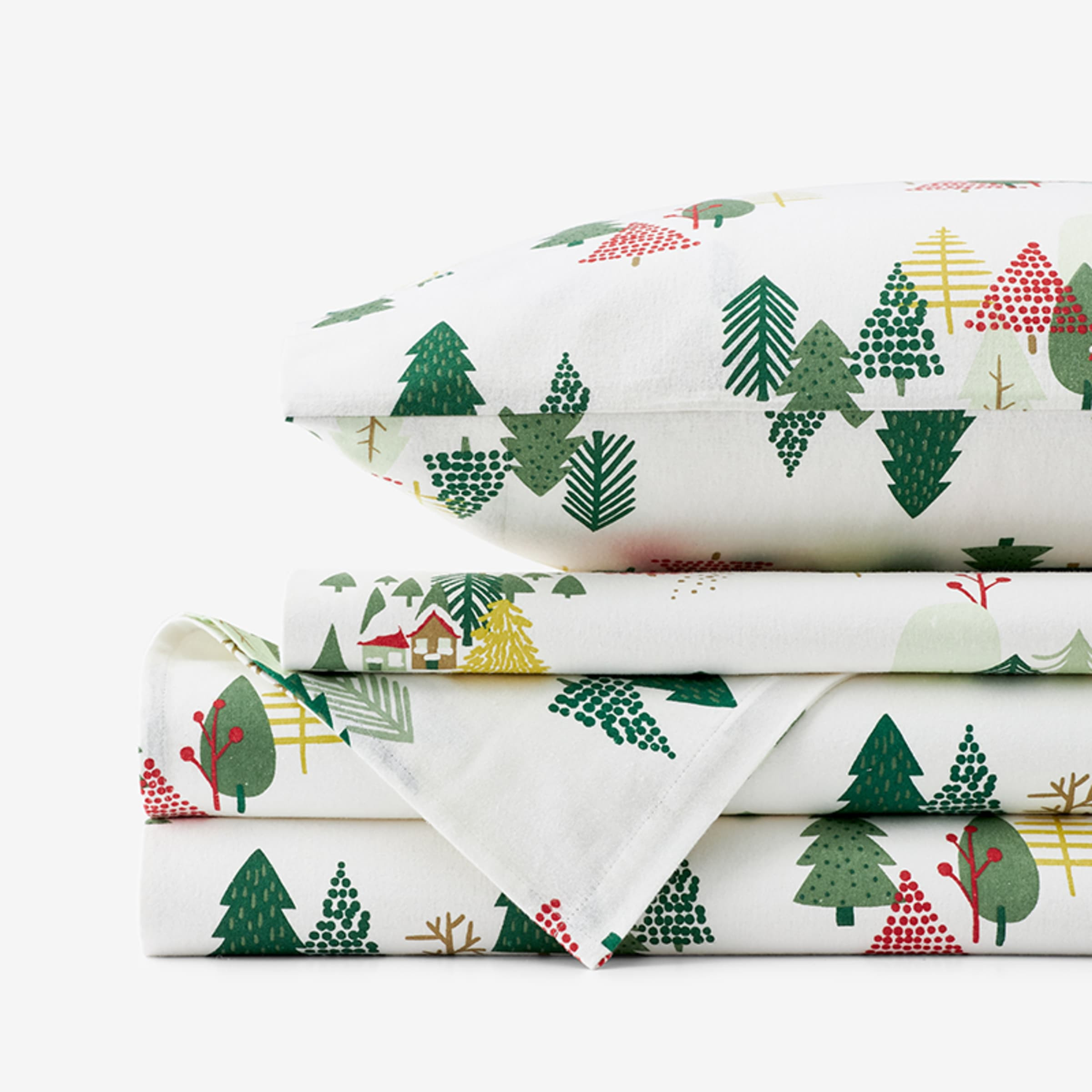 Legends Hotel™ Mountainside Velvet Cotton Flannel Sheet Set | The Company Store