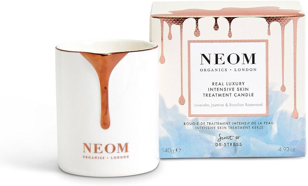 NEOM – Real Luxury Intensive Skin Treatment Candle | Lavender & Rosewood | Nourishing with Almo... | Amazon (US)