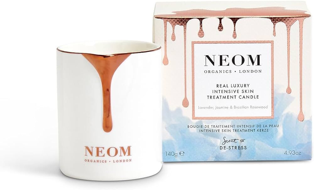 NEOM – Real Luxury Intensive Skin Treatment Candle | Lavender & Rosewood | Nourishing with Almo... | Amazon (US)