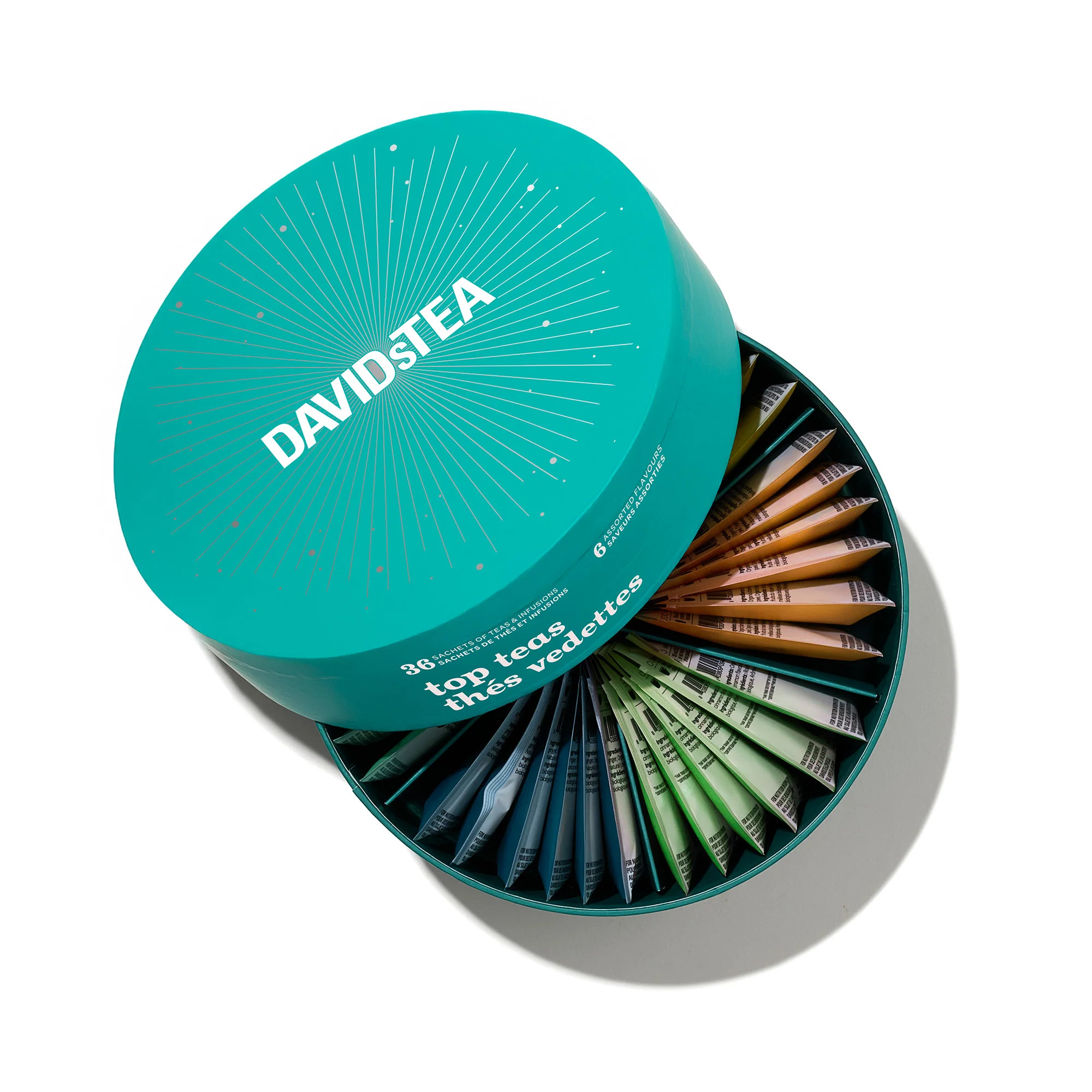 Top Teas Sachet Tea Wheel | DAVIDsTEA