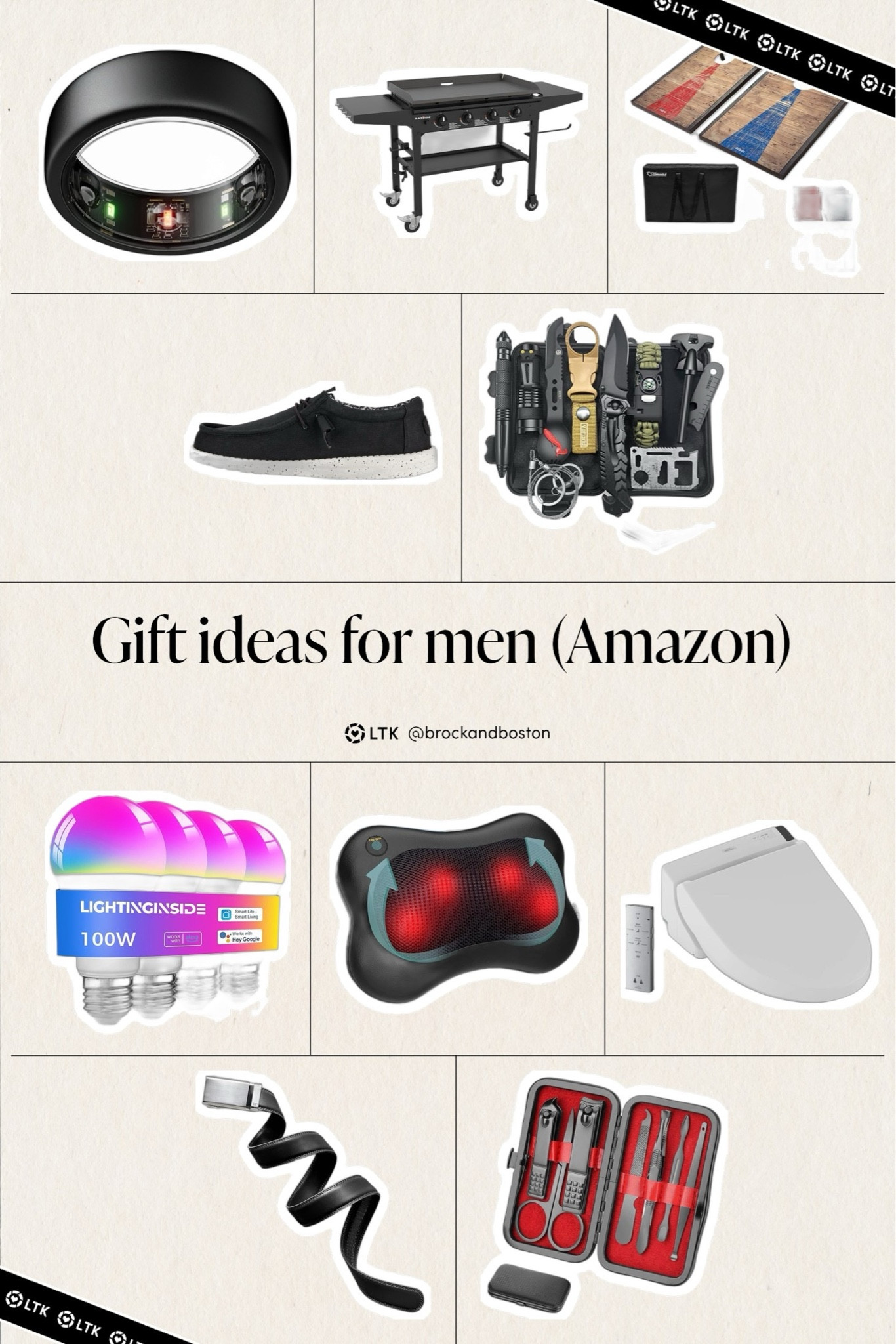 Christmas gift ideas for men! I made this wishlist and everything is from Amazon! 🙌🏼 

#LTKHoliday #LTKGiftGuide #LTKMens