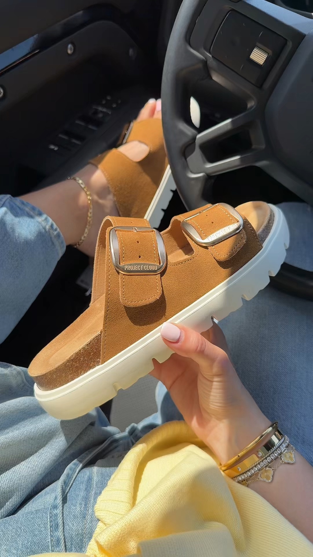 Platform sandals so comfy and cute!

#LTKSaleAlert