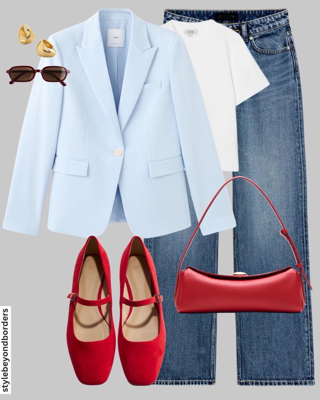 Blazer outfit styling for spring 🦋✨


Tags: blue blazer, single breasted blazer, drape top, red ballet flats, red bag, suede ballet flats, blue jeans, formal trousers, blue satin skirt, crochet ballet flats, suede bag,blue cardigan, white jeans, suede laofers, spring outfit, workwear, chic outfit, summer outfit, H&M, Zara, Mango

#LTKspring #LTKworkwear #LTKstyletip