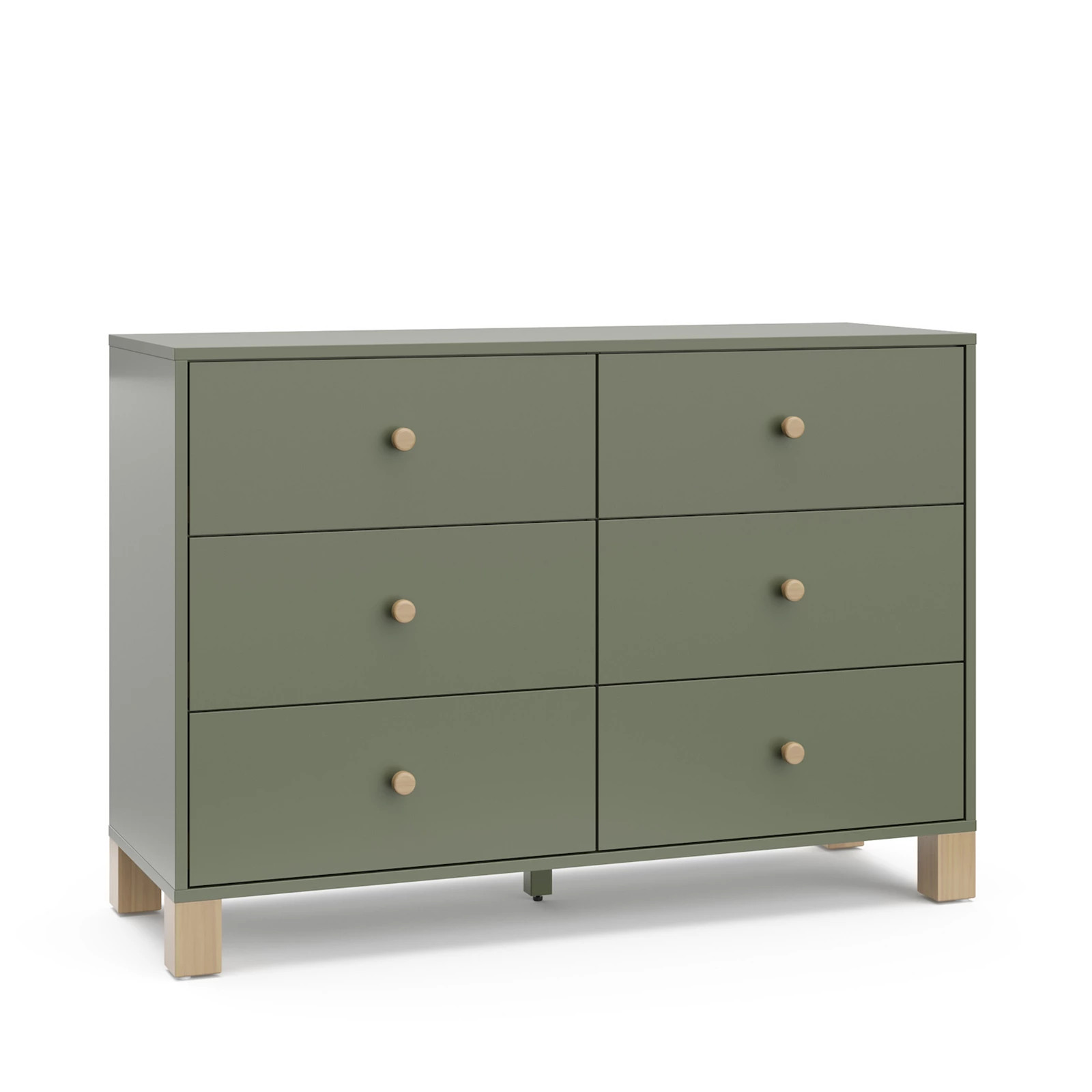 Storkcraft California 6-Drawer Dresser, Olive Brown | Kohl's