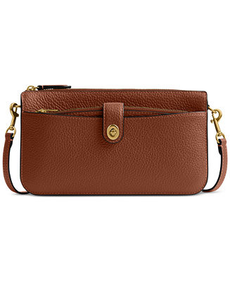 COACH Bella Small Leather Crossbody Bag - Macy's | Macy's