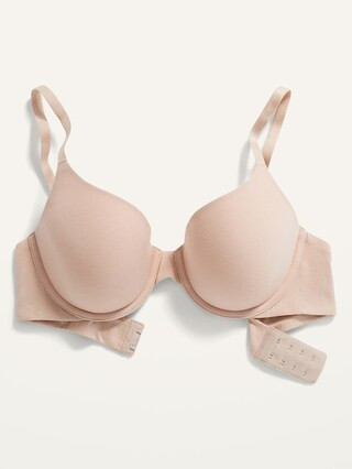 Supima&#174 Cotton-Blend Full-Coverage Underwire Bra for Women | Old Navy (US)