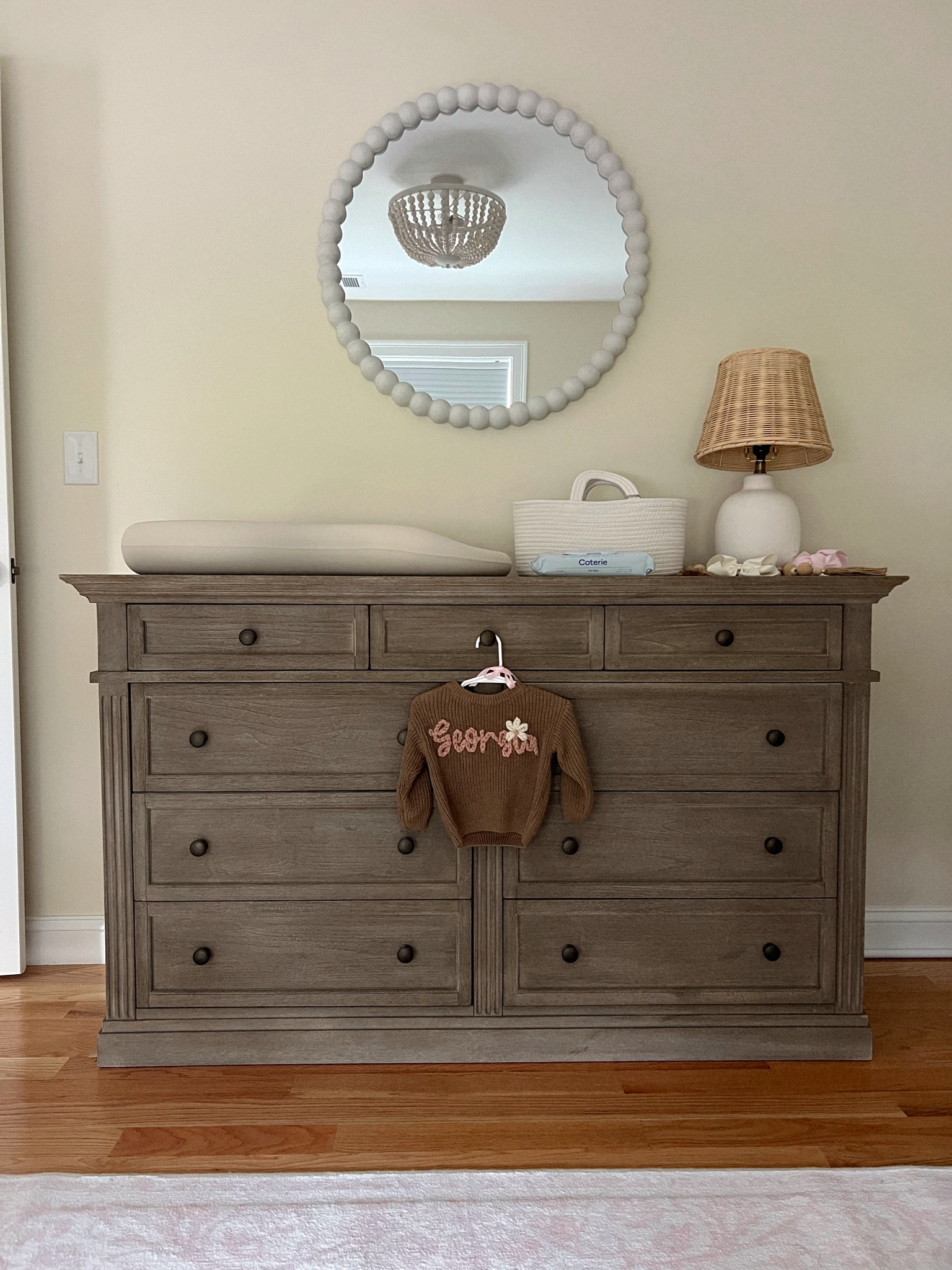 Georgia’s nursery 🎀🌾🤎

#LTKHome #LTKKids #LTKBaby