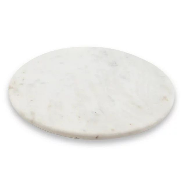 CounterArt All Natural White Marble Lazy Susan Turntable 12" Diameter | Walmart (US)