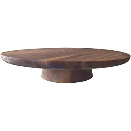 Acacia Wood Cake Stand for Weddings and Parties (12.75 in) | Amazon (US)
