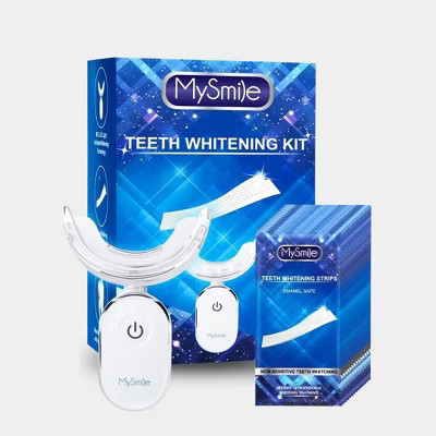 MySmile Teeth Whitening Strips with 28 LED Light, 10 Min Fast Whitening, 14 Treatments | Target