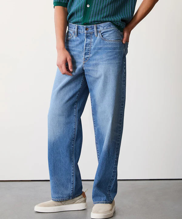 Relaxed Selvedge in Ames Wash | Todd Snyder