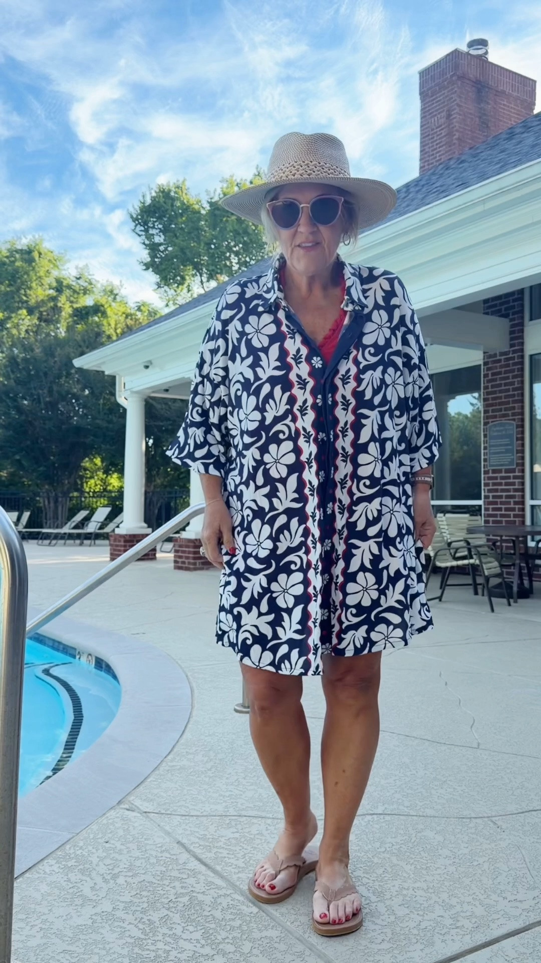 You’re going to love these. New suits and coverups from @beach2oceanswim
The site has both designer pieces and their house brands. 

First suit is a pique knit I’m wearing a medium/8 in top and bottom. Bottoms I would recommend sizing up. Mine was a titch snug.

Most coverups are true to size unless noted.

The black rash guard being fitted and the floral rash guard more like a looser fit jacket. Great for covering more from the sun.

Designer Michael Kors suit and coverup I’m gingham. Suit I sized up to a 10. Short and shorts size large, I’d say they fit true to size but I like the oversized feel for a coverup.

Swimwear bathing suits coverups

#LTKSwim #LTKOver40 #LTKTravel

#LTKPetite