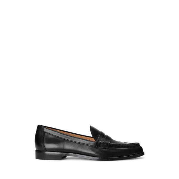 Wynnie Burnished Leather Loafer | Ralph Lauren (UK)