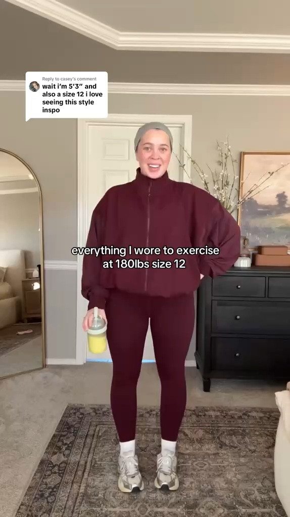 Everything I wore to exercise this week as a size 12/Large | 5’4” | 180lbs 🏋️‍♀️💪🏻

#LTKMidsize #LTKActive #LTKFitness