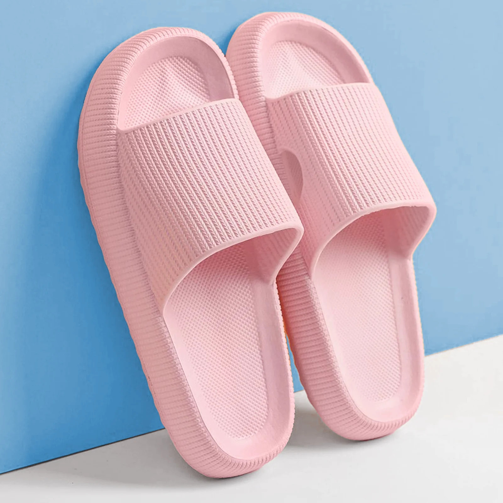 Cloud Slide Sandal for Women and Men, Bathroom shower slippers, EVA Anti-Slip Quick Drying Shower... | Walmart (US)