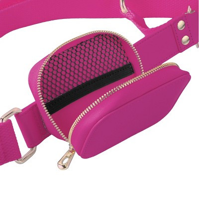GEMS Crossbody Phone Strap with Wallet - Fuchsia | Target