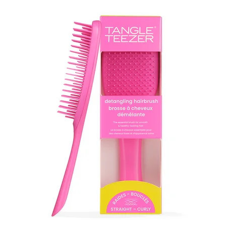 Tangle Teezer Detangling Hair Brush for Wet & Dry Hair, Pink | Walmart (US)
