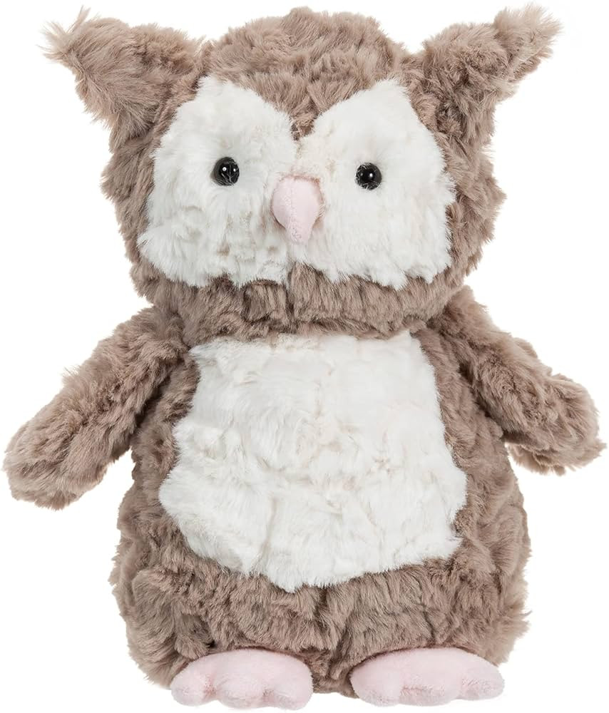 Apricot Lamb Toys Plush Brown Owl Stuffed Animal Soft Cuddly Perfect for Child (Brown Owl,10 Inch... | Amazon (US)