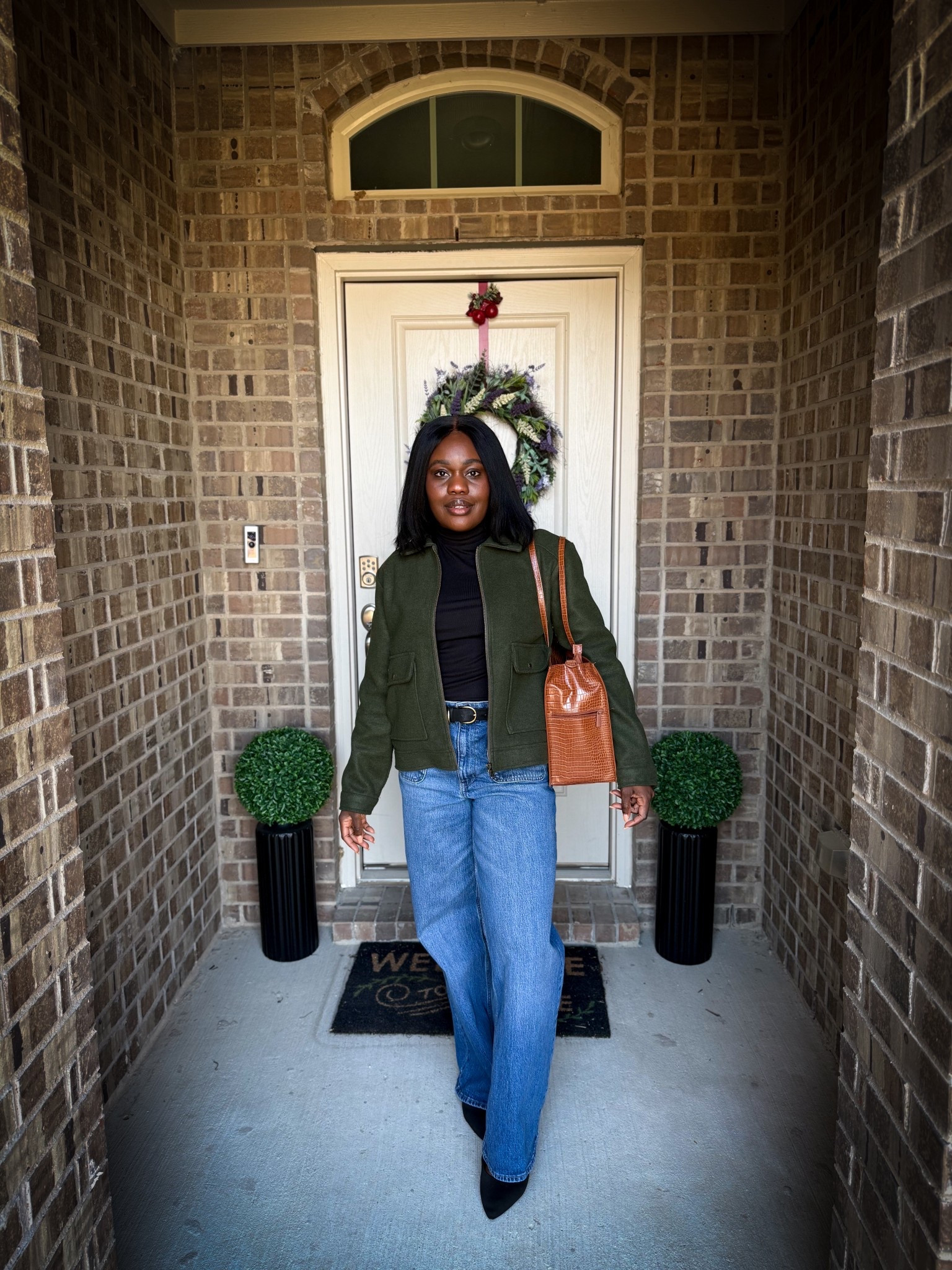 How adding a jacket elevates an outfit 

#LTKstyletip #LTKfindsunder100 #LTKmidsize