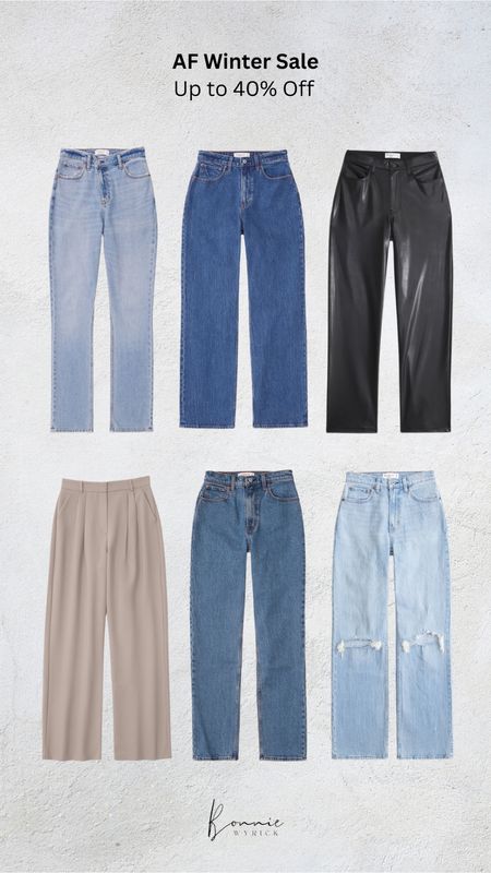 Don’t miss out on Abercrombie’s Winter Sale! Take up to 40% off closet staples 😍 Midsize Fashion | Winter Sale | Denim Sale

#LTKmidsize #LTKsalealert #LTKstyletip