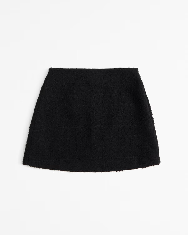 The A&F Scarlett Tweed Mini Skort | Abercrombie & Fitch (US)