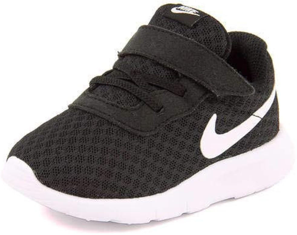 Baby Boy's Tanjun Sneakers, Black/White-white, 8 Toddler | Amazon (US)